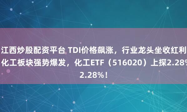 江西炒股配资平台 TDI价格飙涨，行业龙头坐收红利！化工板块强势爆发，化工ETF（516020）上探2.28%！